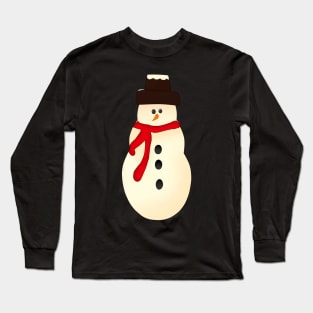 Cookie snowman Long Sleeve T-Shirt